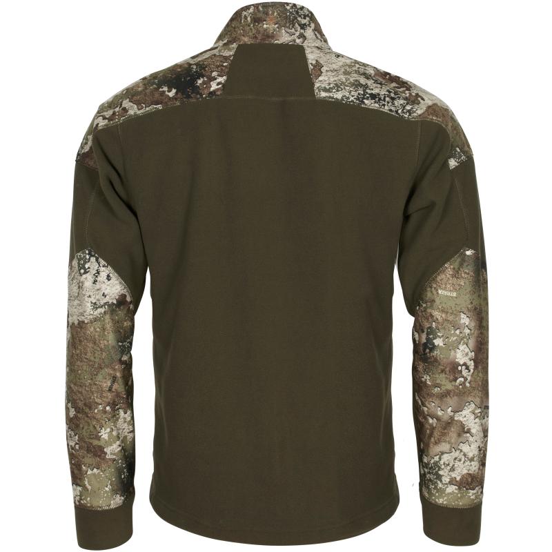 Pinewood Sm&aring;land Hunters Camou Fleece Jacket H.Brown/Strata XL