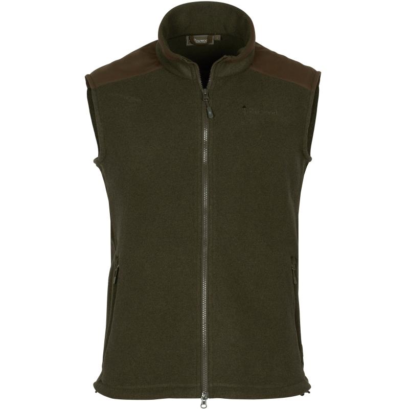 Pinewood Sm&aring;land Forest Fleece Vest H.Green 3XL
