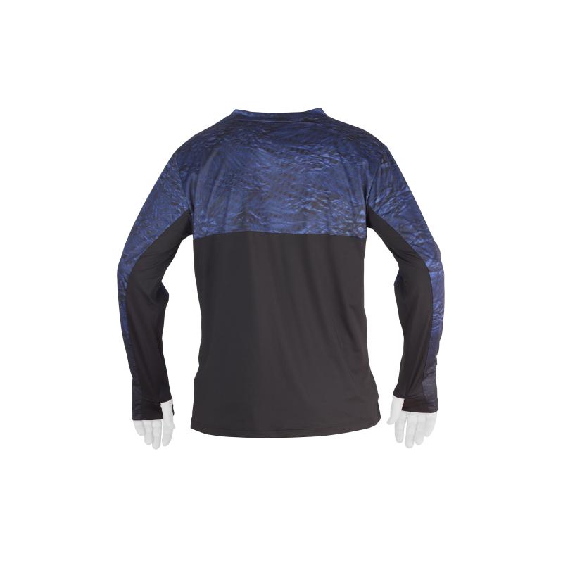 Daiwa D-VEC SUNP. LS-Shirt 2XL Navy