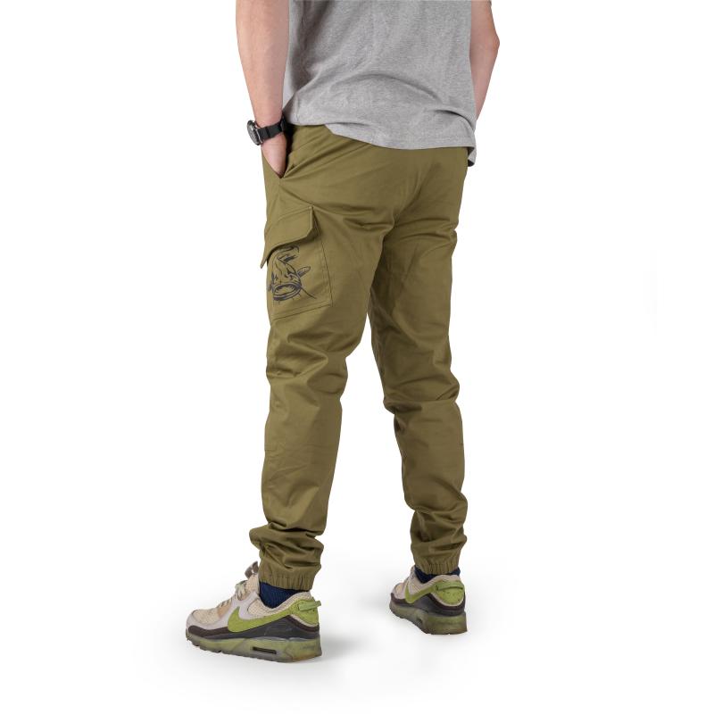 Black Cat Cargo Trousers Large