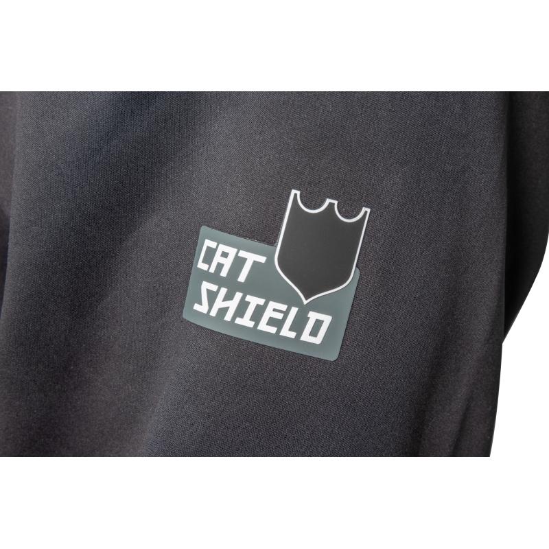 Black Cat Cat Shield Hybrid Top M