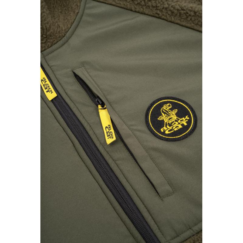 Black Cat Polar Fleece L