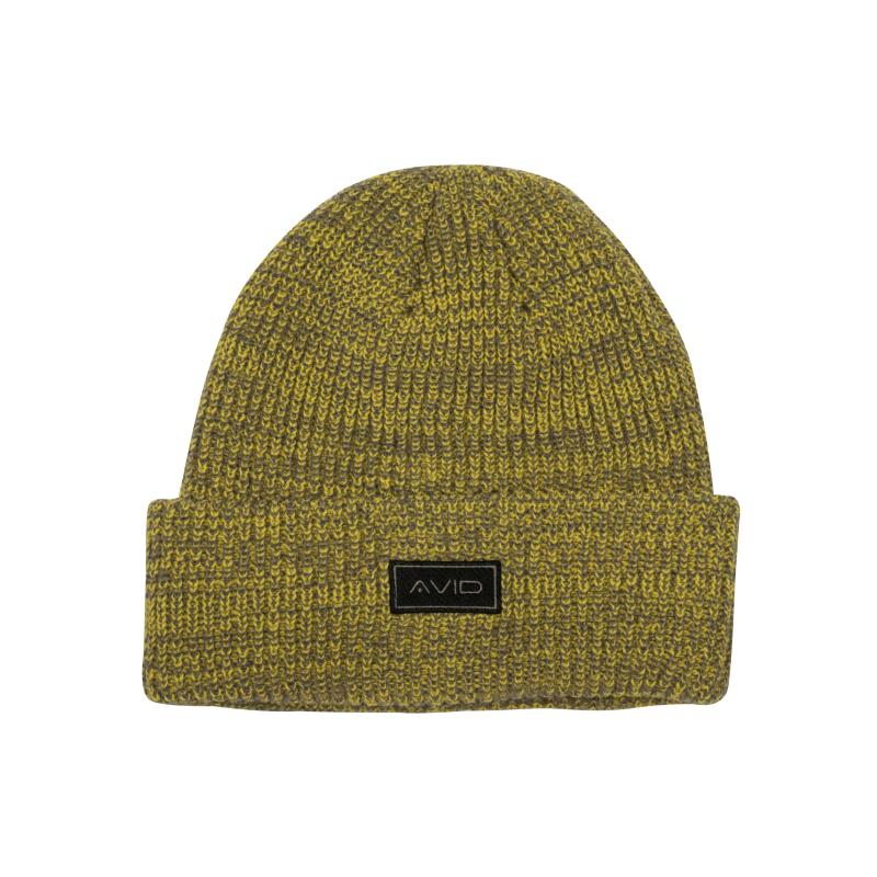 Marl Knit Beanie - Yellow
