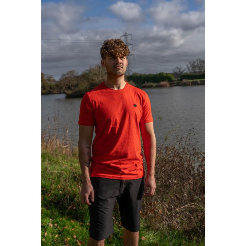 Guru Semi Logo Tee Red XXL