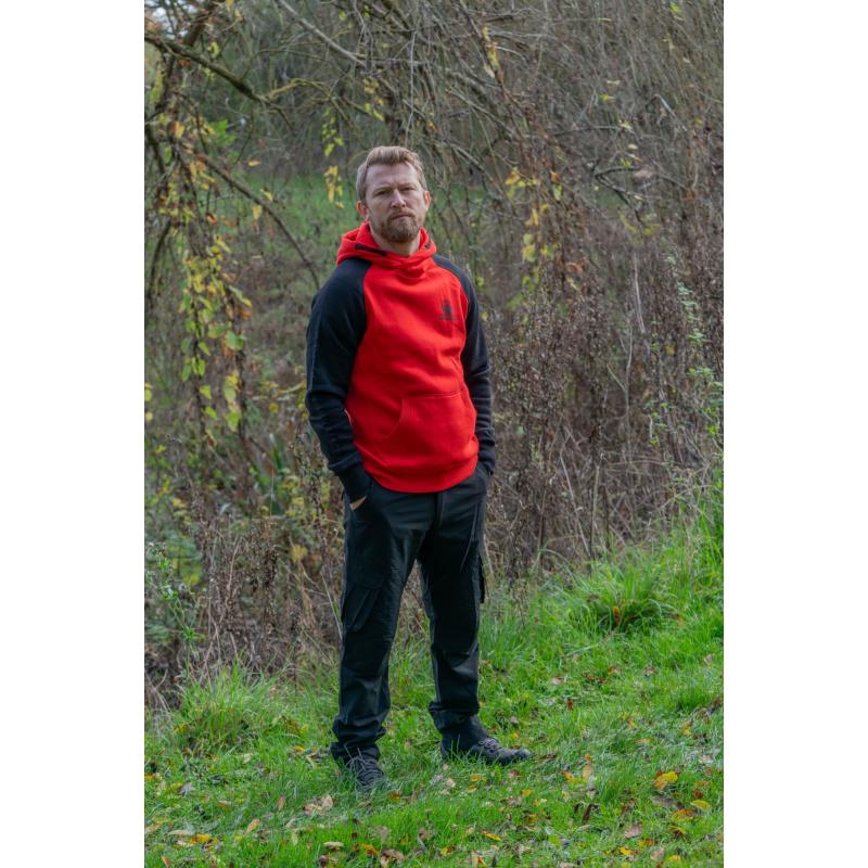Guru Hoodie Red/Black S