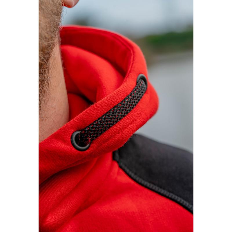 Guru Hoodie Red/Black M