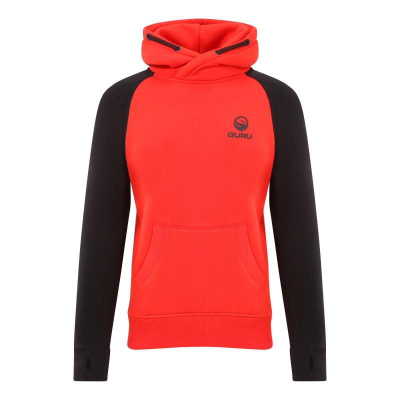 Guru Hoodie Red/Black XXXL