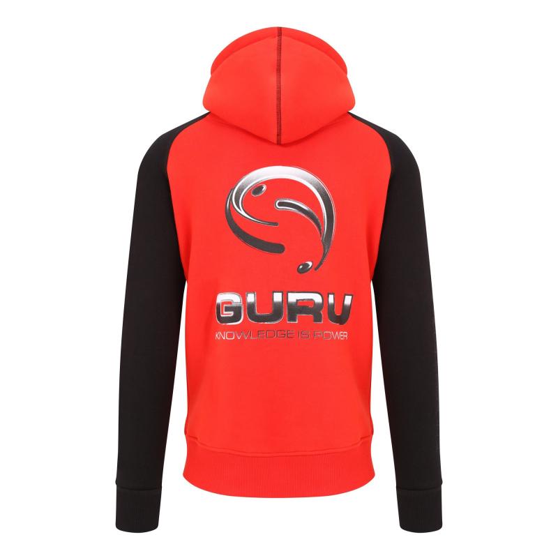 Guru Hoodie Red/Black XXXL