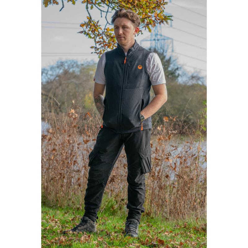 Guru Guru Fleece Gilet Black M