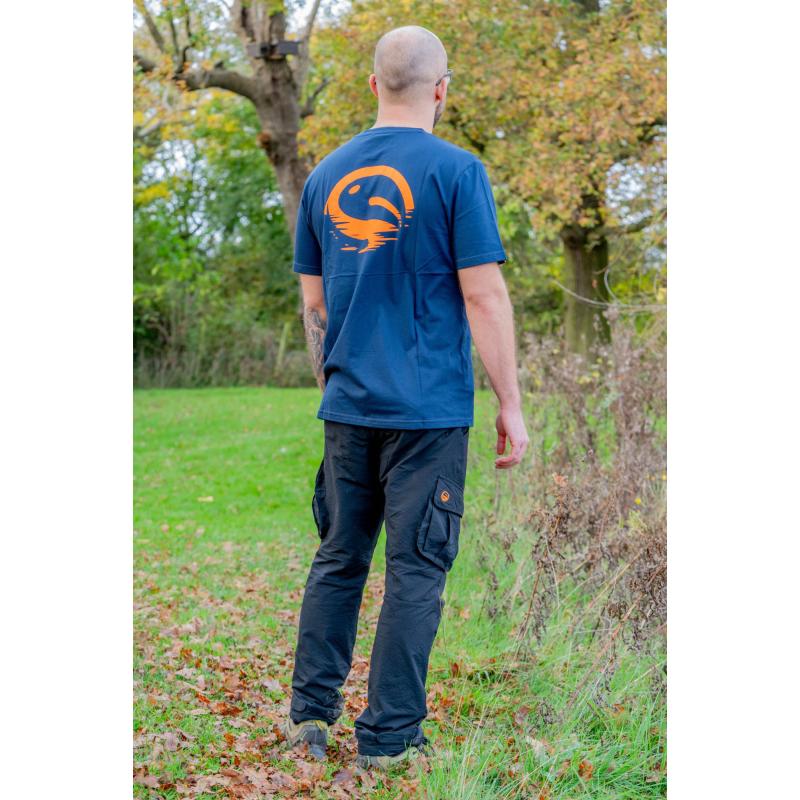 Guru Sunset Tee Navy L