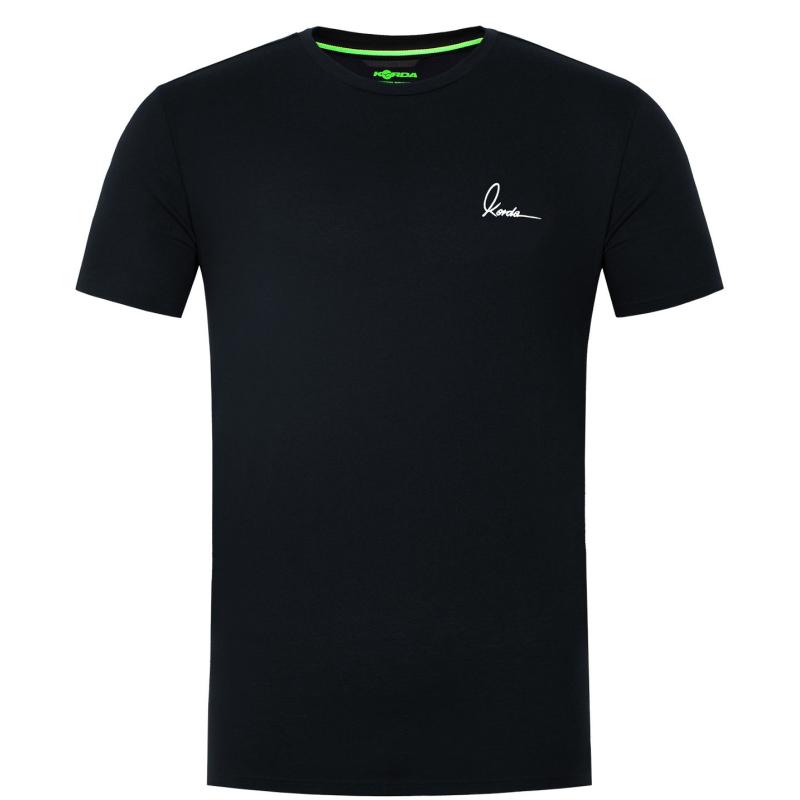 Korda Minimal Tee Black XXXL