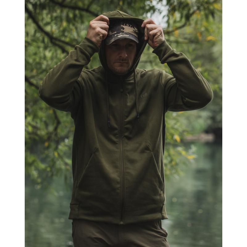 Korda KORE Zip Pro Hoodie Olive M