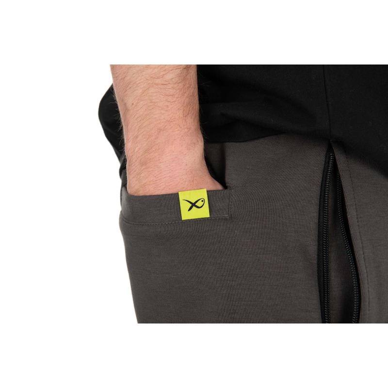 Matrix Jogger Shorts Grey/Lime (Black Edition) - S