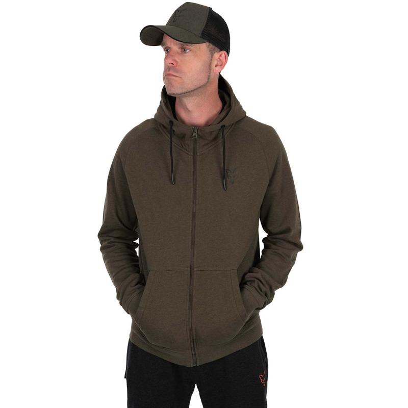 Fox Collection LW Hoody - Green / Black - 3XL