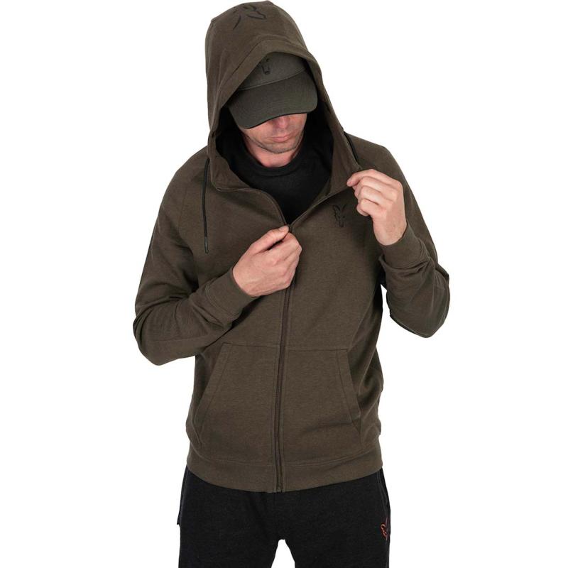 Fox Collection LW Hoody - Green / Black - 3XL
