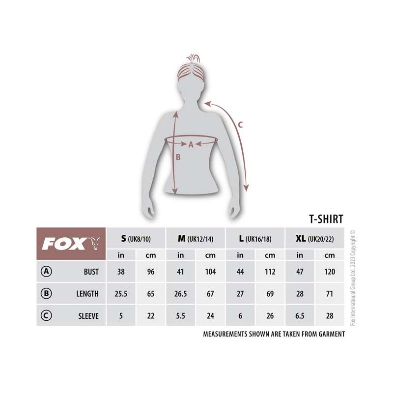 Fox WC V Neck T - S 8-10