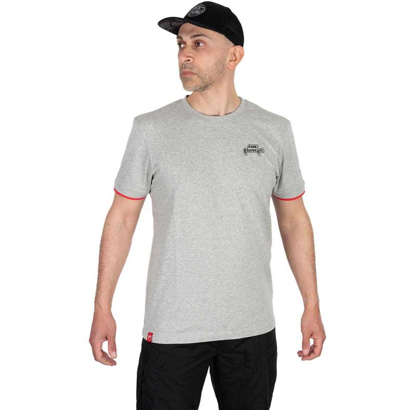 Fox Rage Voyager Tee Light Grey SMALL