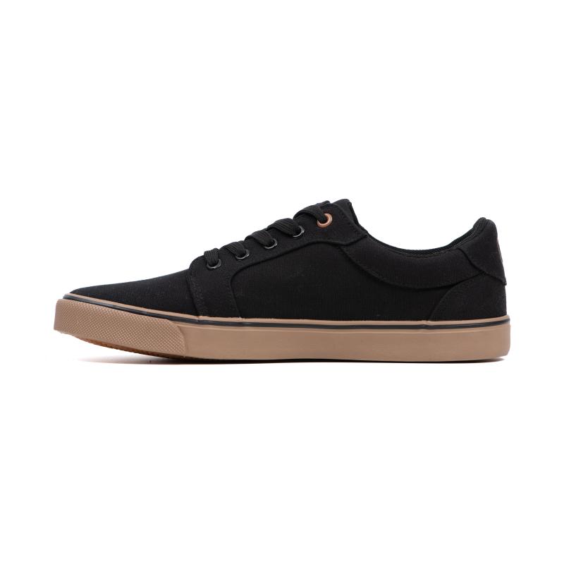 Fox Black Canvas Shoe UK 7/EU 41