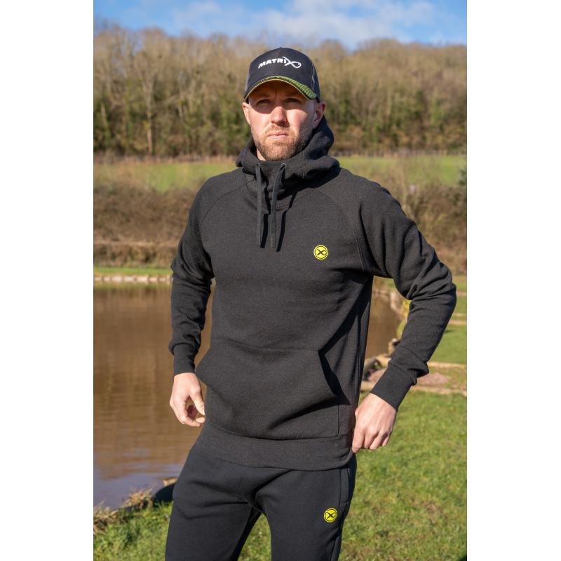 Matrix Black Marl Hoody XL
