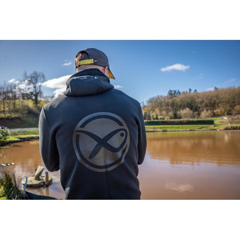 Matrix Black Stealth Zip Hoody L