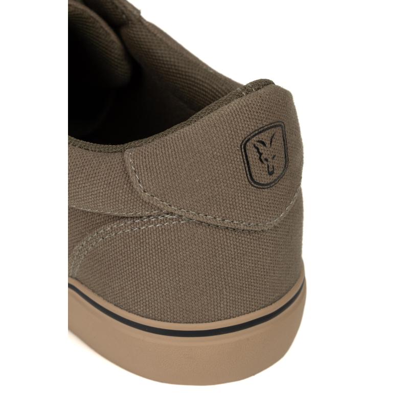 Fox Khaki Canvas Shoe UK/EU 10 / 44