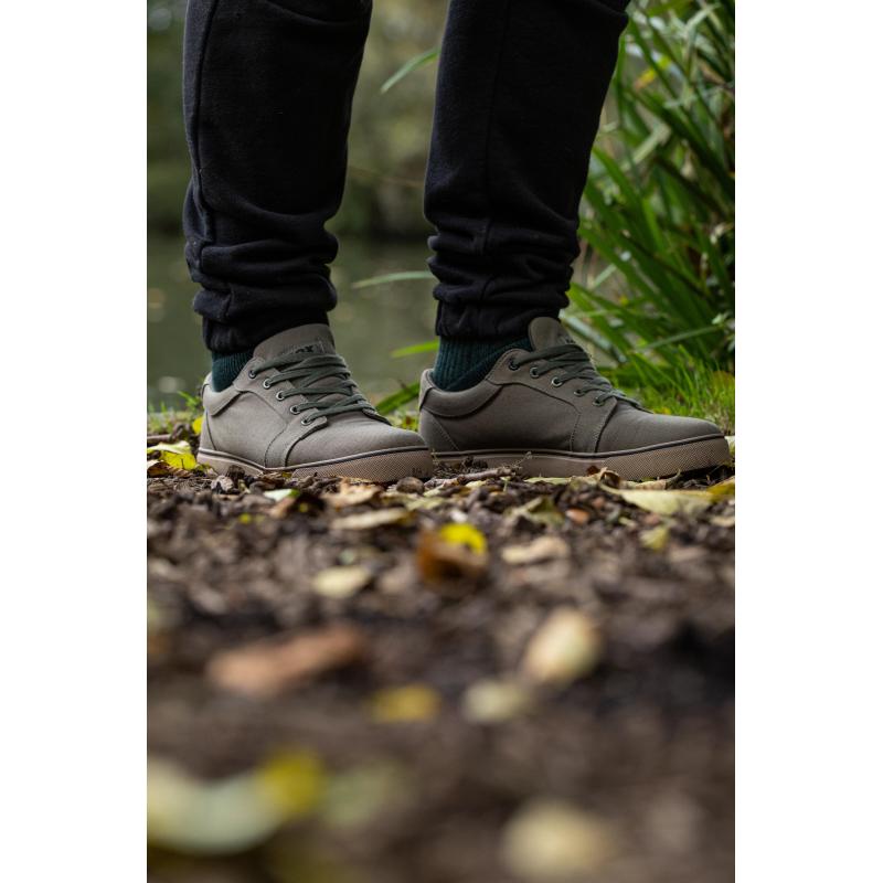 Fox Khaki Canvas Shoe UK/EU 12 / 46