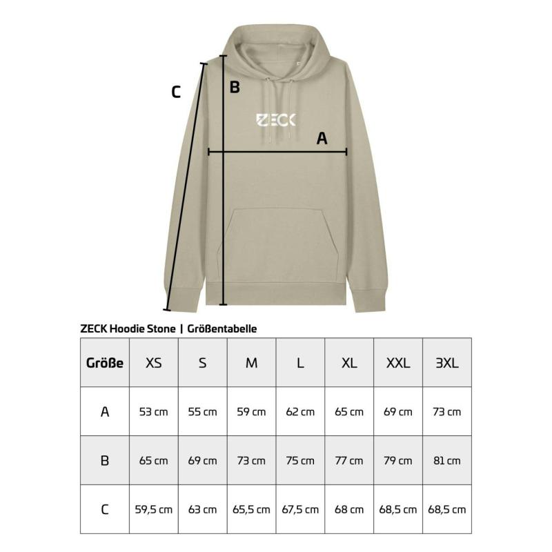 Zeck ZECK Hoodie Stone XL