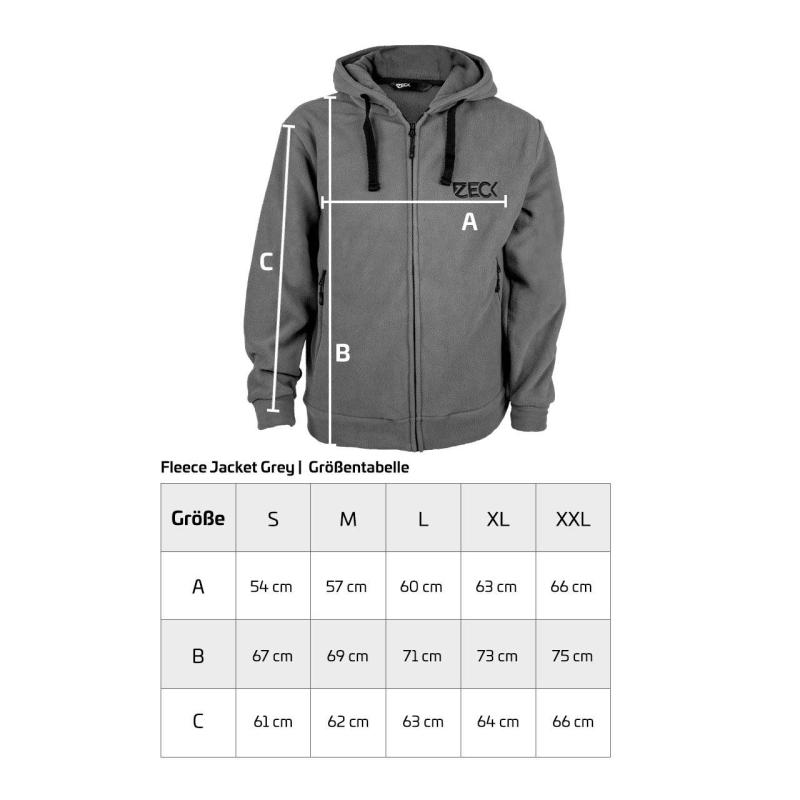 Zeck Fleece Jacket ZECK Grey XXL