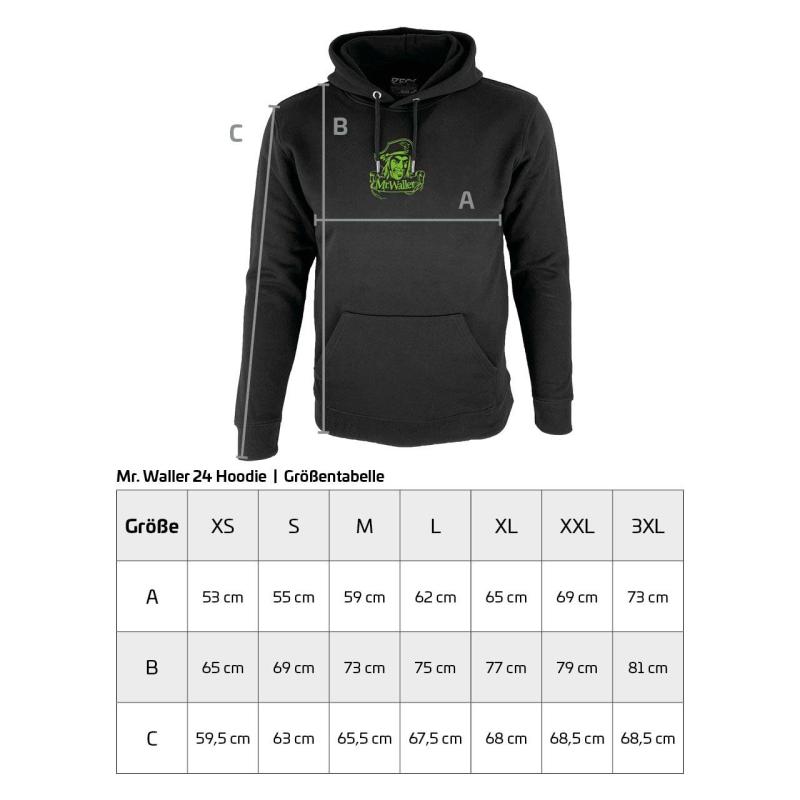 Zeck Mr. Waller Hoodie XL