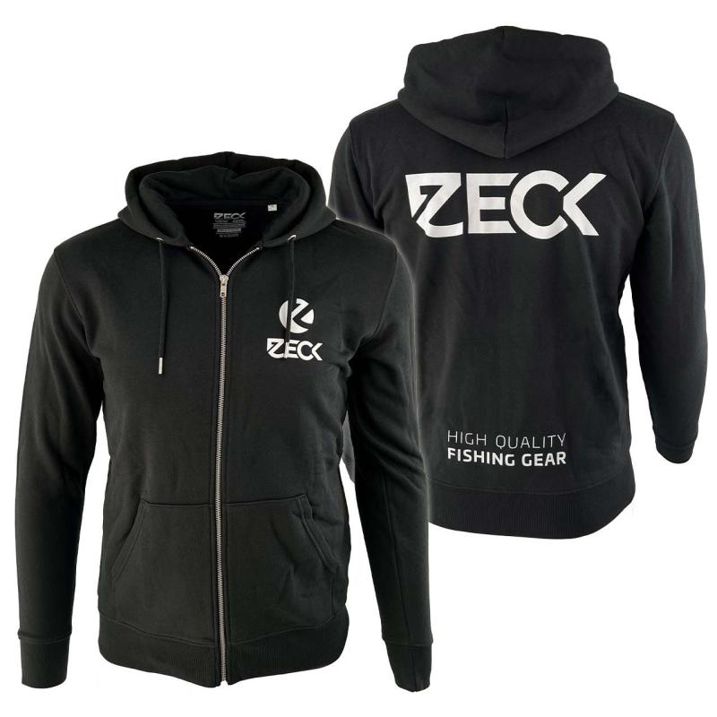 Zeck ZECK Zip Hoodie Black XL