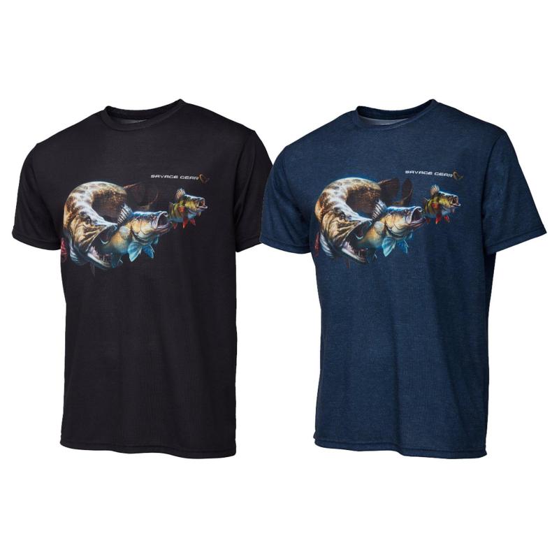 Savage Gear Cannibal Tee M Black