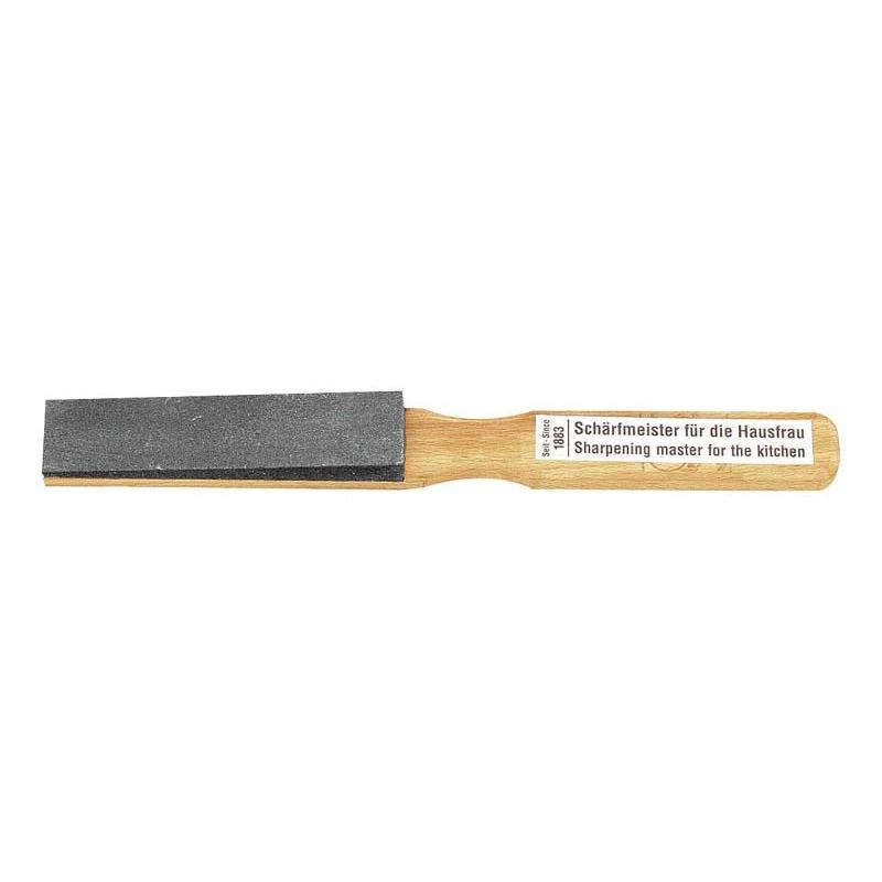 Herbertz Haushalt-Abziehstein, 11 X 3 Cm, Auf Holz-Griff