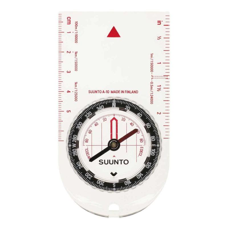 Suunto A-10 Nh Kompass, 360 Grad, Deklinationsskala, Transp. Bodenpl., Kunststoff