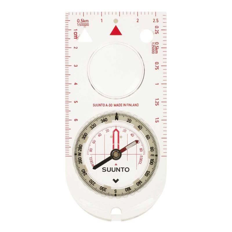 Suunto A-30 Nh Kompass, 360 Grad, Lupe, Deklinationsskala, Kunststoff