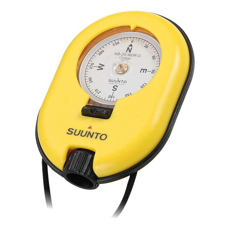 Suunto Kb-20/360R G Handpeilkompass, 360 Grad, Schwimmf&auml;hig, Kunststoff, Gelb