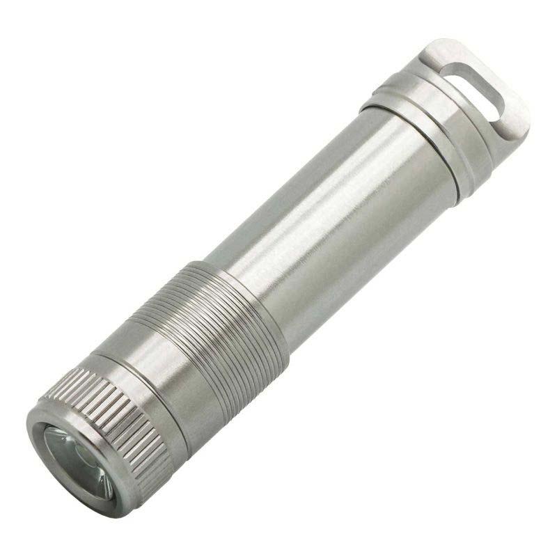 True Utility Micro Aaa Led-Taschenlampe, Schl&uuml;sselring, Aluminium-Geh&auml;use, 1X Aaa Batterie