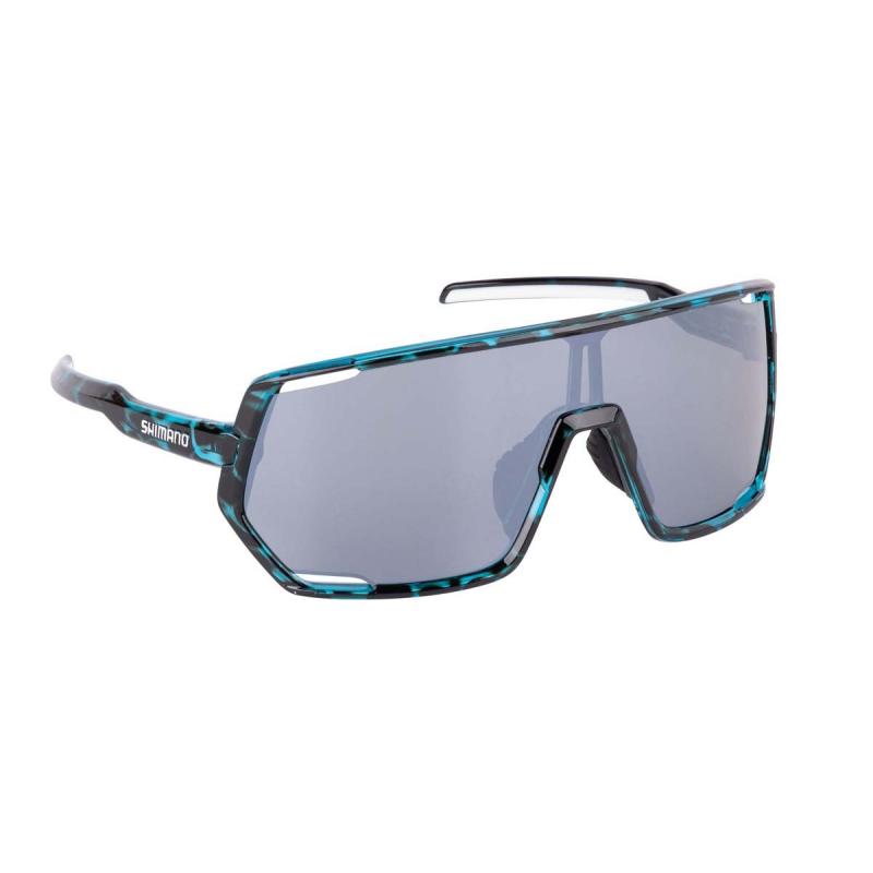 Shimano Eyewear Lesath Tortoiseshell Blue - Silver Mirror